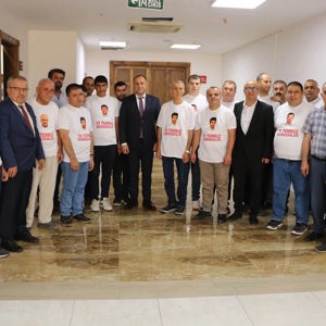 15 Temmuz Demokrasi ve Millî Birlik Günü Dolayısıyla Umut Evlerimizden İl Müdürümüze Anlamlı Ziyaret - fotoğraf 8