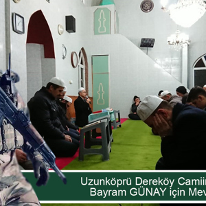 Şehidimiz Bayram GÜNAY İçin Mevlit Okutuldu - fotoğraf 1