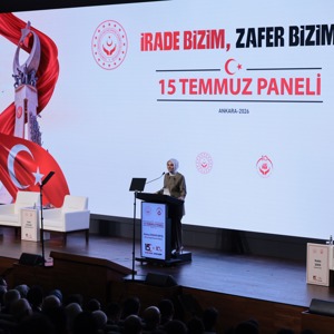 Bakanımız Mahinur Özdemir Göktaş, "İrade Bizim, Zafer Bizim 15 Temmuz" panelinin açılışında konuştu: - fotoğraf 3
