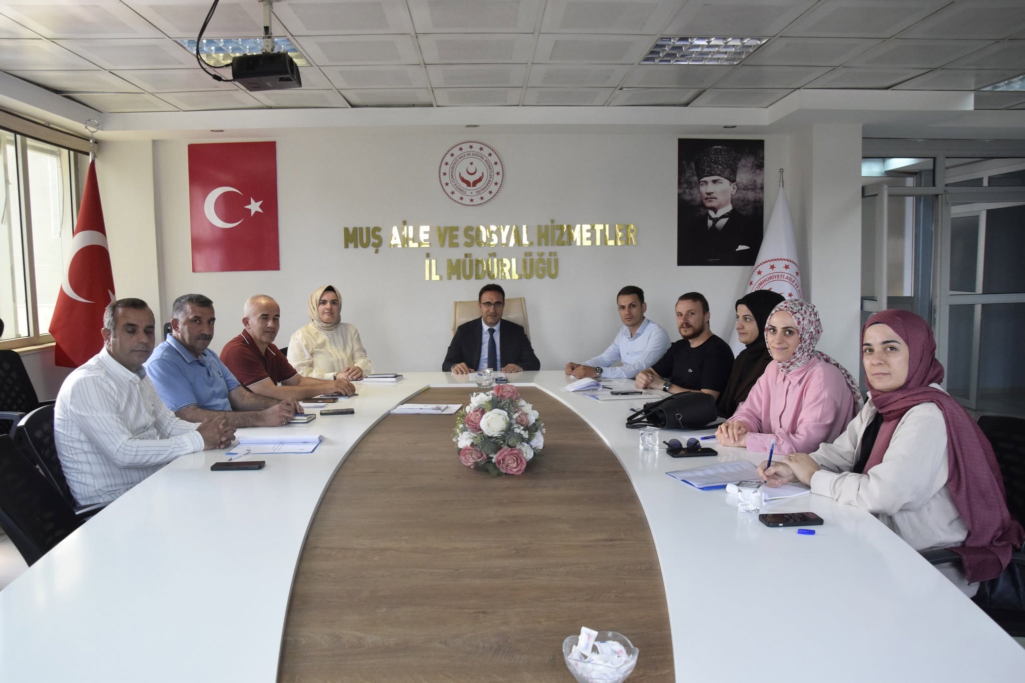 Merkez ve İlçe Sosyal Hizmet Merkezi Müdürleriyle Değerlendirme ve Planlama Toplantısı Gerçekleştirildi