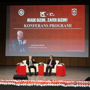 15 Temmuz’un Kahramanlık Destanı “İrade Bizim Zafer Bizim” Konferansında Anlatıldı - fotoğraf 1