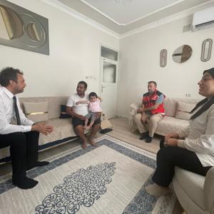 Aile ve Gençlik Fonu’ndan Yararlanan Ailelere Anlamlı Ziyaret - fotoğraf 1