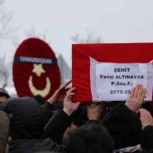  Şehit P. Söz. Er Fevzi Altınayak, Törenle Defnedildi - fotoğraf 1