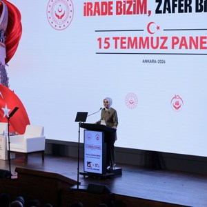 Bakanımız Mahinur Özdemir Göktaş, "İrade Bizim, Zafer Bizim 15 Temmuz" panelinin açılışında konuştu: - fotoğraf 4