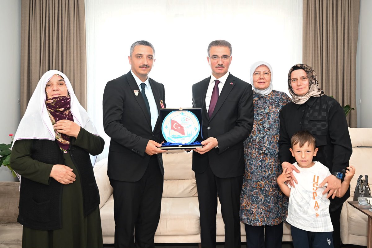 15 Temmuz Gazimiz Furkan Şimşek’i Ziyaret Ettik.