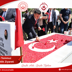 15 Temmuz Şehitliği Ziyareti - fotoğraf 1