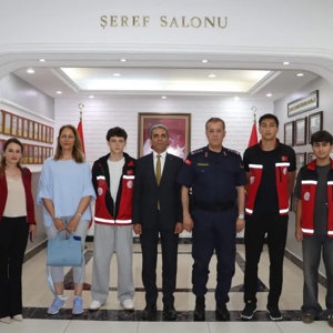 İl Çocuk Hakları Komitesi'nden Jandarma Teşkilatına Kuruluş Yıl Dönümü Ziyareti - fotoğraf 1