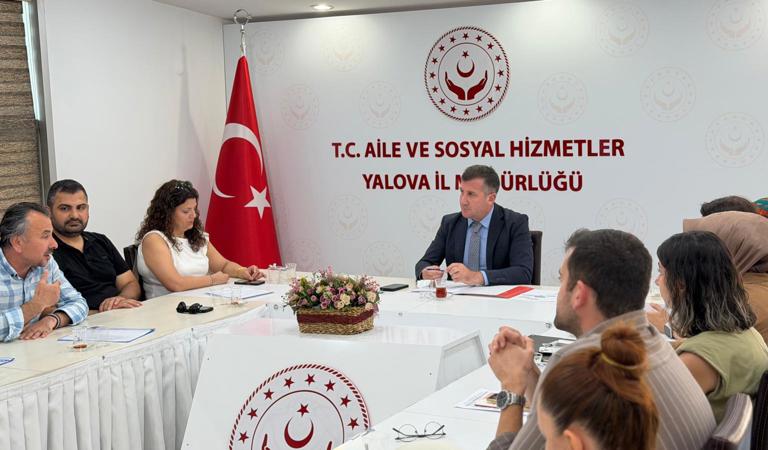 İl Müdürümüz Arif Laçin Başkanlığında Çocuk Hizmetleri Komisyon Toplantısı Gerçekleştirildi
