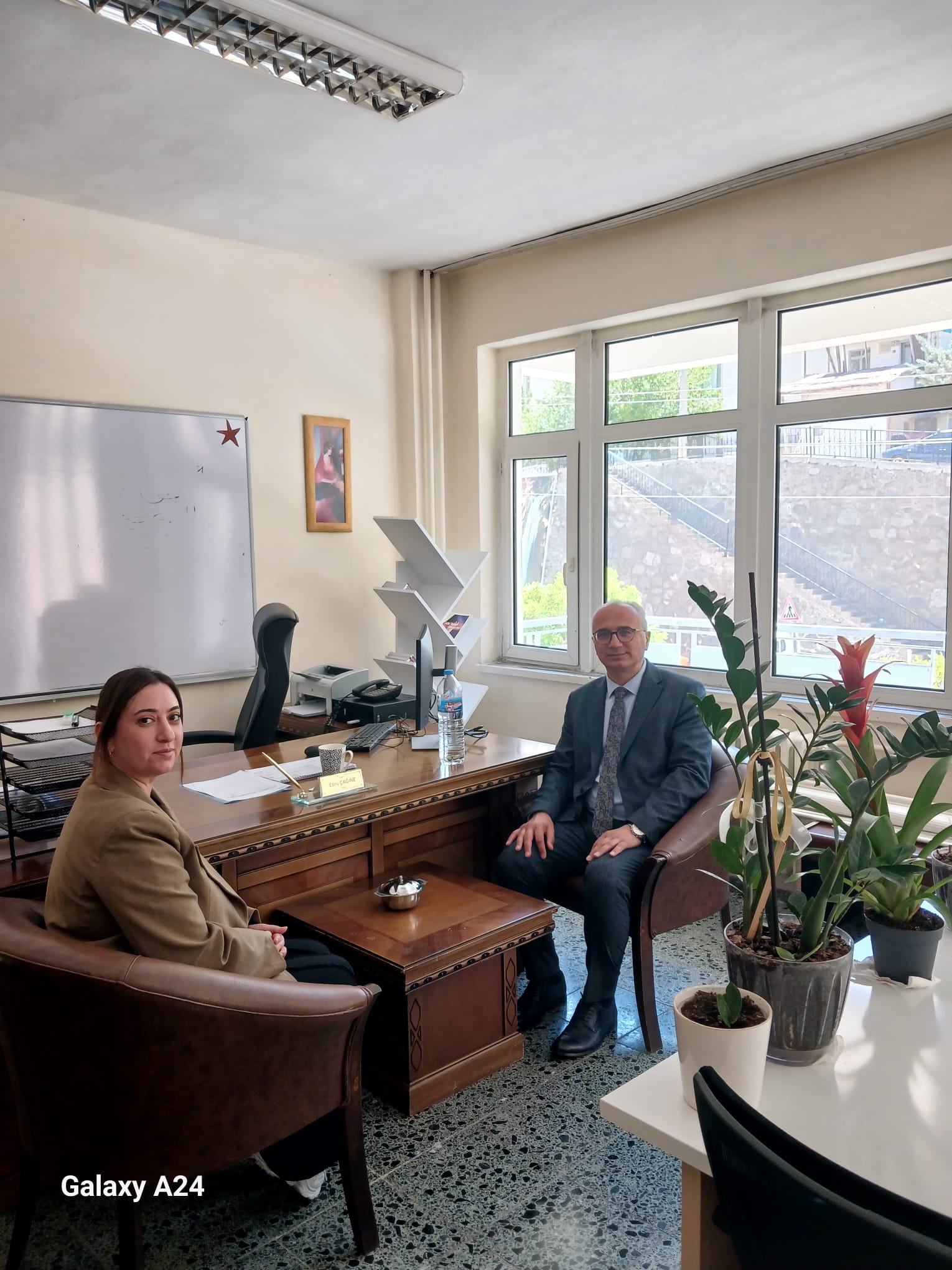 İl Müdürümüz Dr. Cengiz Maden'den Gümüşhane Sosyal Hizmet Merkezi Müdürlüğüne Ziyaret