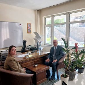 İl Müdürümüz Dr. Cengiz Maden'den Gümüşhane Sosyal Hizmet Merkezi Müdürlüğüne Ziyaret - fotoğraf 1
