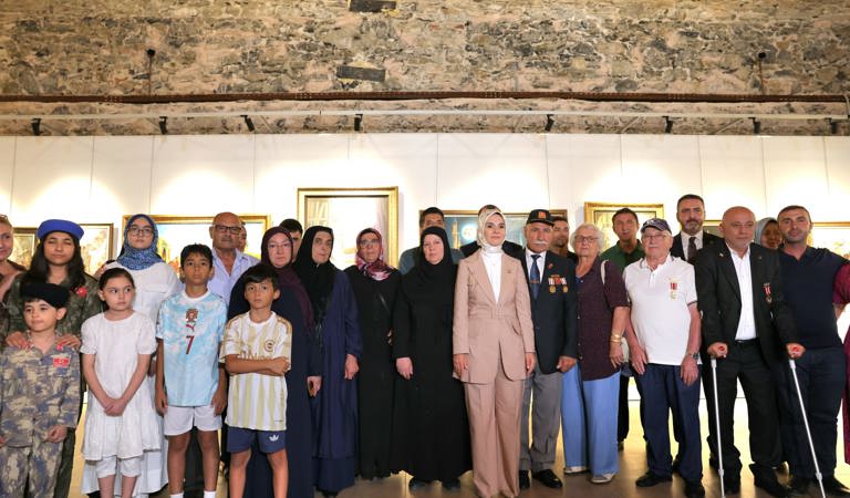 15 Temmuz’un 10. Yılında İstanbul’da Sanata Teşvik ve Sanatla Yaşam Programı Kapsamında Sergi Düzenlendi