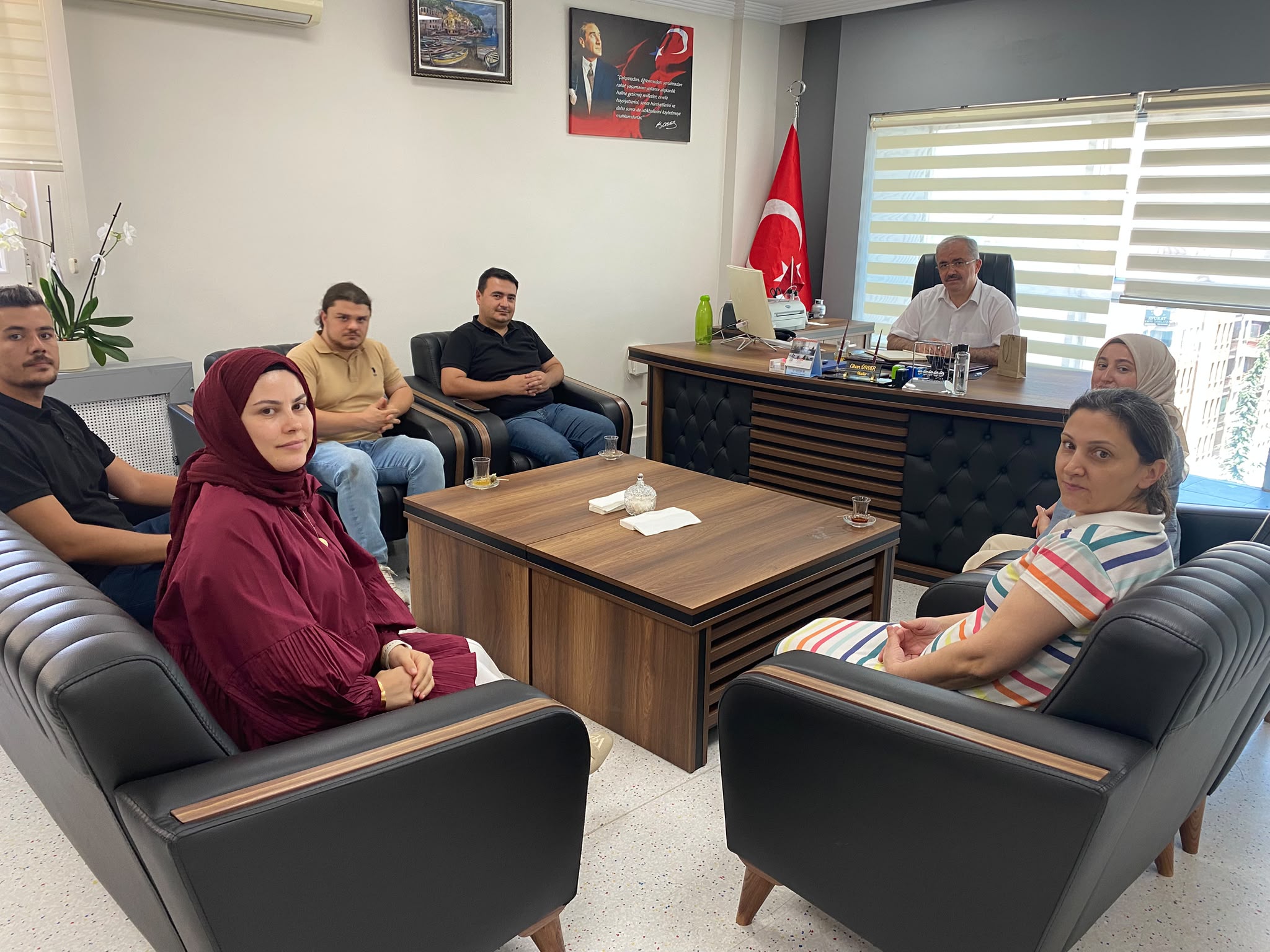 İl Müdürümüz Sayın Bilal Erdoğan, Çocuk Evleri Koordinasyon Merkezi Müdürlüğü'nü Ziyaret Etti
