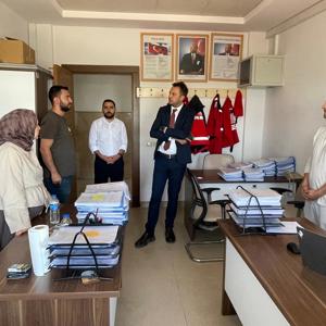 İl Müdürümüz Sayın Çetin Tutaş’tan Sosyal Hizmet Merkezi Müdürlüğüne Ziyaret - fotoğraf 1