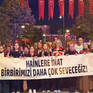15 Temmuz Demokrasi ve Millî Birlik Günü Yürüyüşü Gerçekleştirildi. - fotoğraf 4