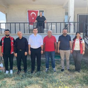 Yerköy'de Kıbrıs Barış Harekâtı Gazimize Anlamlı Ziyaret. - fotoğraf 1