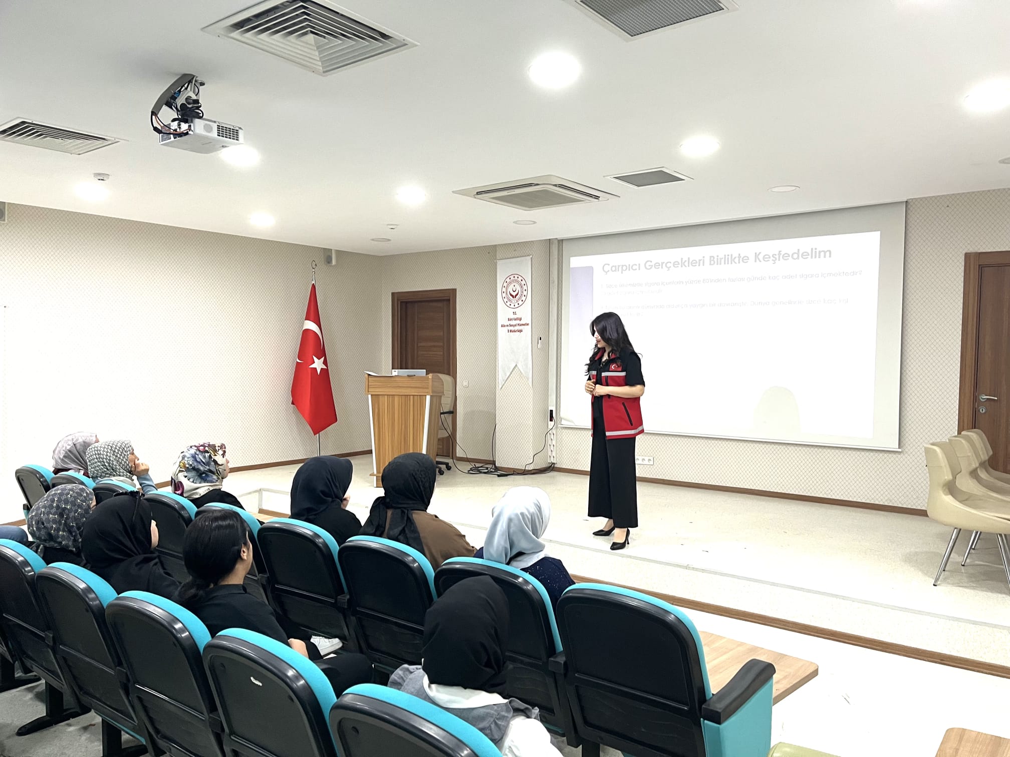 Bağımlılıkla Mücadele Kapsamında Eğitim Gerçekleştirildi