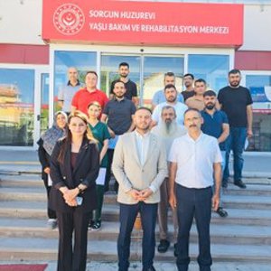 Sorgun Huzurevi Yaşlı Bakım ve Rehabilitasyon Merkezi Müdürlüğümüz Ziyaret Edildi. - fotoğraf 1