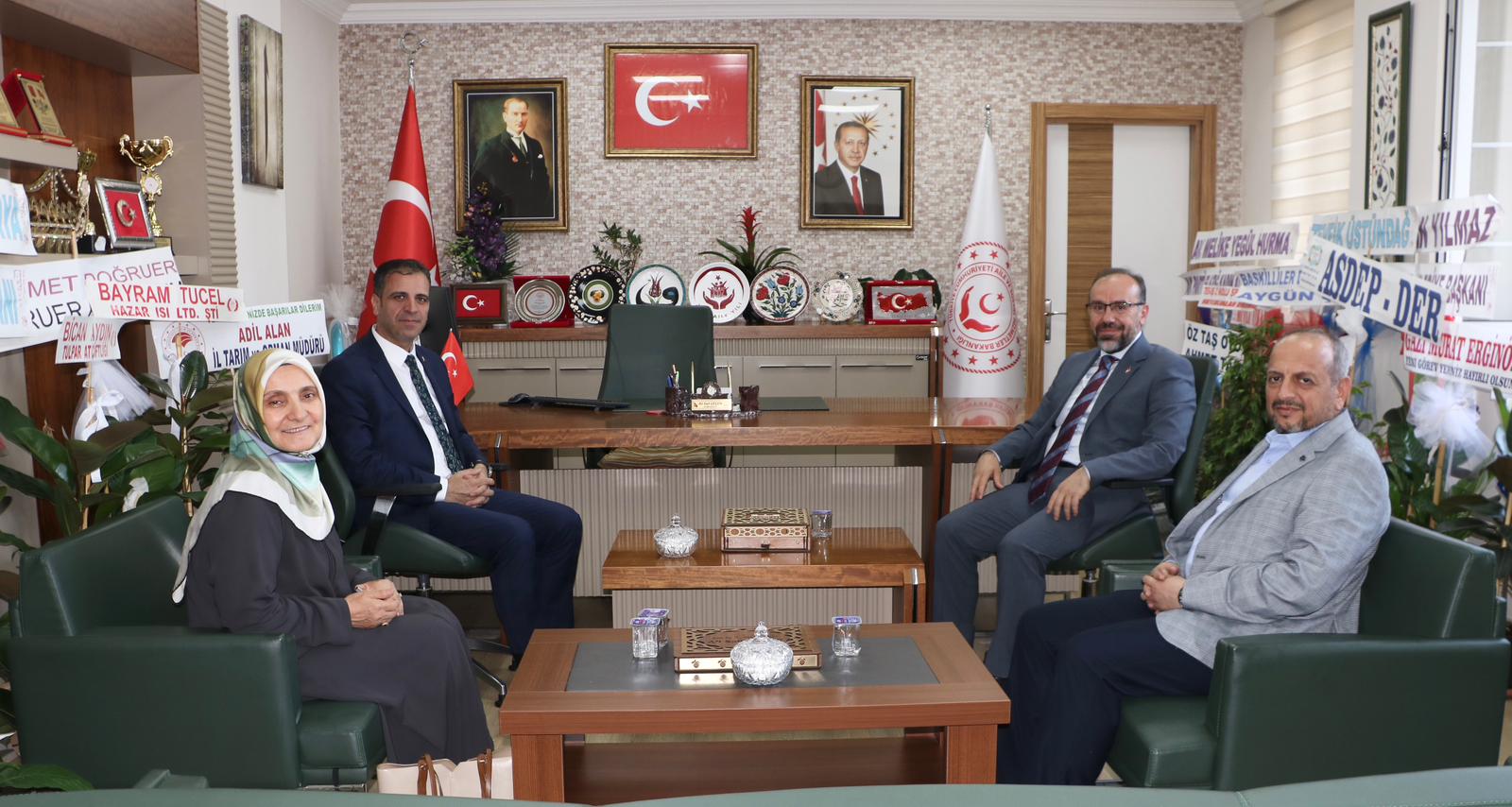 İl Müftülüğü Heyetinden İl Müdürümüze Ziyaret