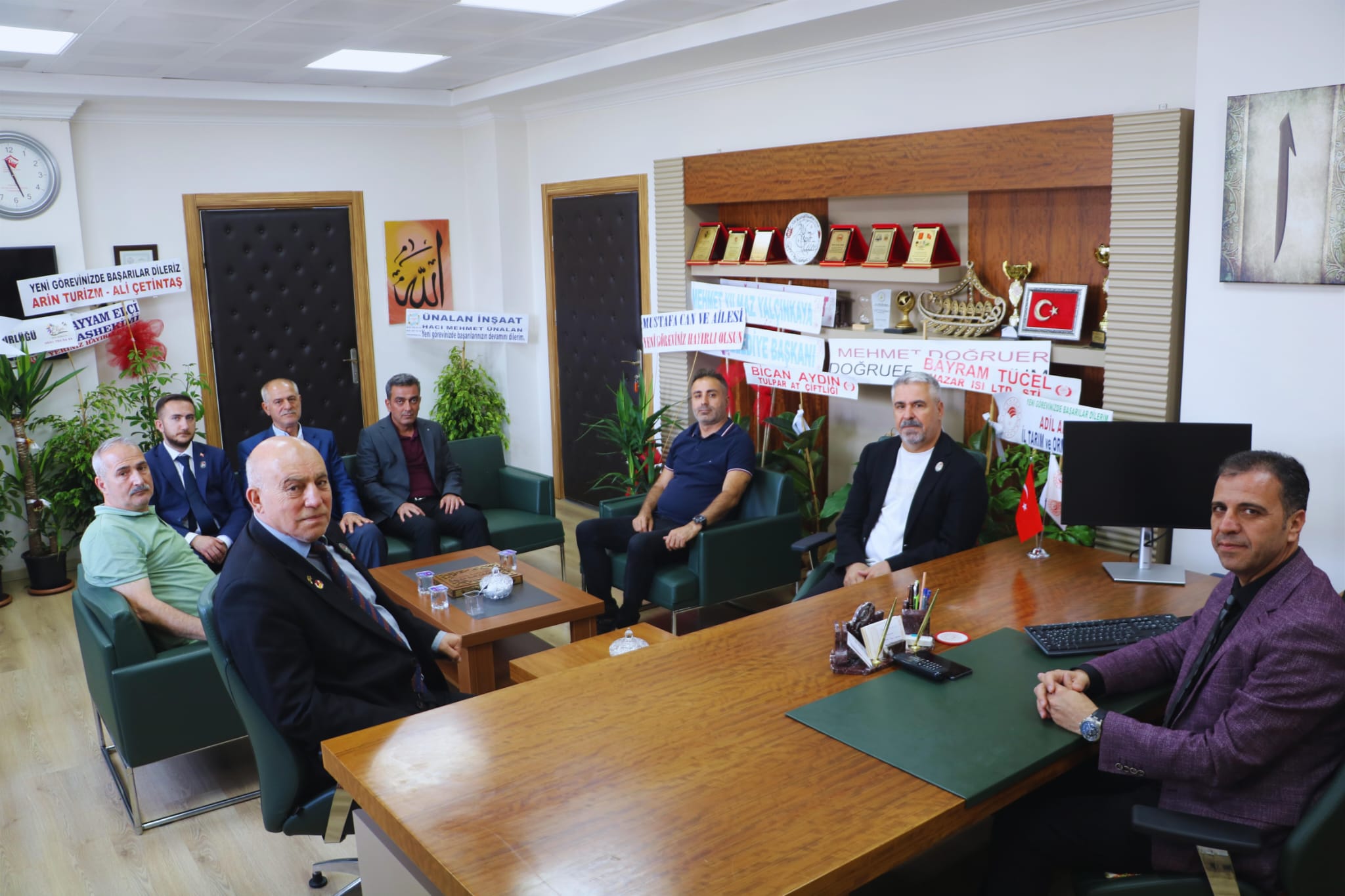 Türkiye Şehit, Gazi Aileleri Vakfı Diyarbakır Şubesinden İl Müdürümüze Ziyaret