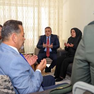 15 TEMMUZ DEMOKRASİ VE MİLLÎ BİRLİK GÜNÜ - ŞEHİDİMİZİN AİLESİNE ZİYARET - fotoğraf 1