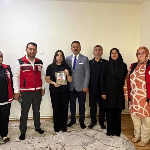 15 TEMMUZ DEMOKRASİ VE MİLLÎ BİRLİK GÜNÜ - ŞEHİDİMİZİN AİLESİNE ZİYARET - fotoğraf 3