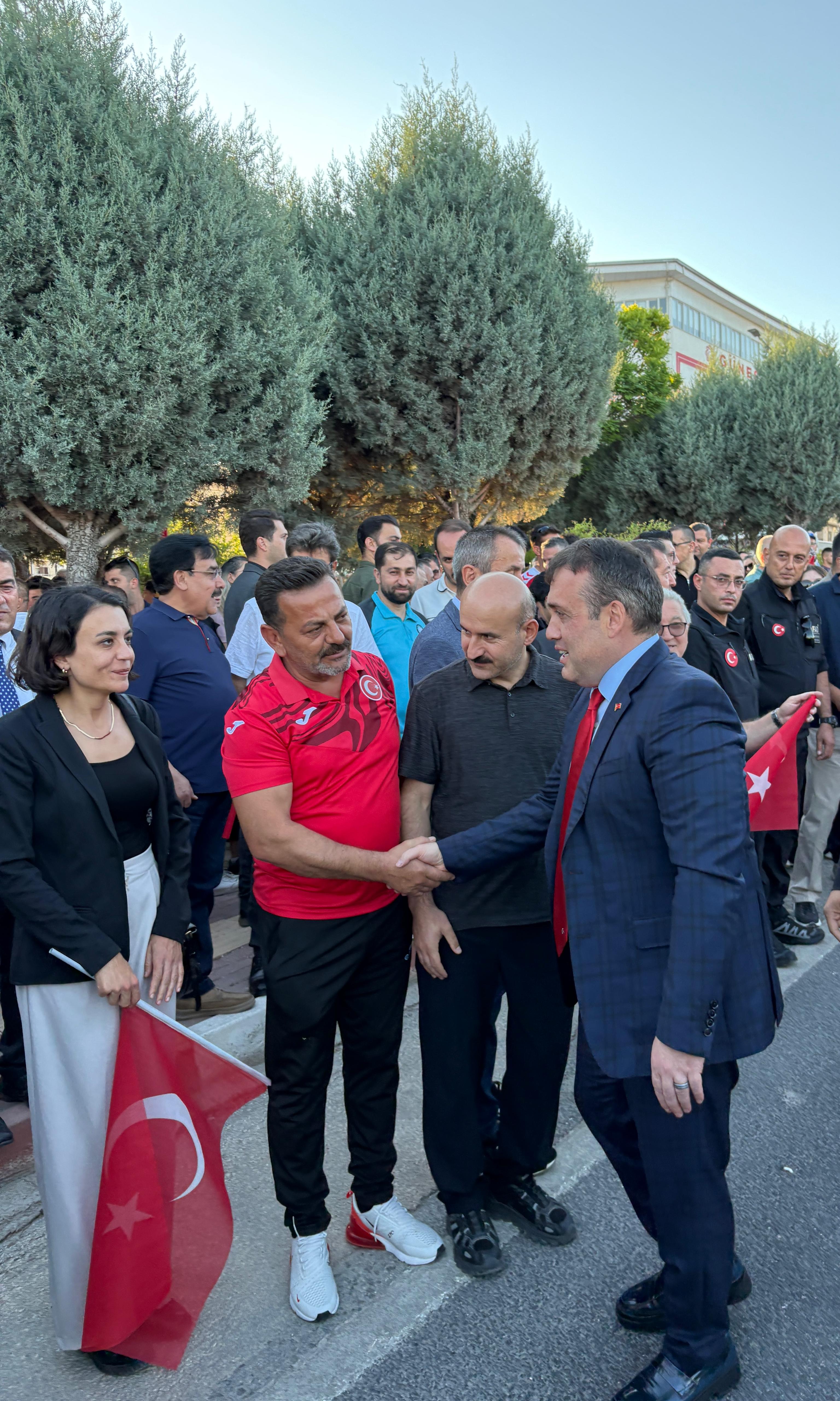 15 TEMMUZ DEMOKRASİ VE MİLLÎ BİRLİK GÜNÜ - YÜRÜYÜŞ PROGRAMI