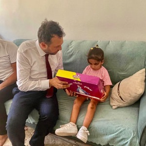 Aile ve Gençlik Fonu’ndan Yararlanan Yeni Evli Çifte Anlamlı Ziyaret - fotoğraf 1