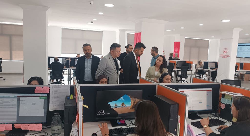 Afyonkarahisar'a Saha Ziyareti Gerçekleştirildi