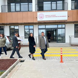 Yapımı tamamlanan huzurevi inşaatı, Vali Yardımcımız Sayın Oktay ERDOĞAN ve İl Müdürümüz Sayın Çiğdem AÇILYILDIZ KAZEL tarafından ziyaret edildi. - fotoğraf 1