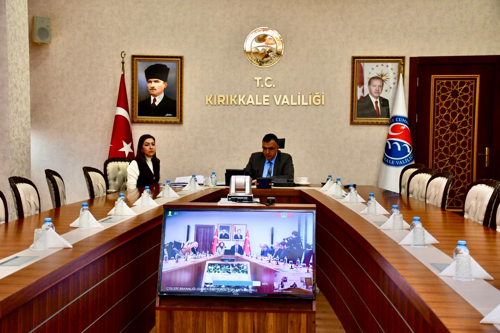 İçişleri Bakanımız Sayın Mustafa ÇİFTÇİ ile Aile ve Sosyal Hizmetler Bakanımız Sayın Mahinur ÖZDEMİR GÖKTAŞ’ın başkanlıklarında “Sosyal Risk Haritaları Saha Çalışmaları” toplantısı gerçekleştirdi.