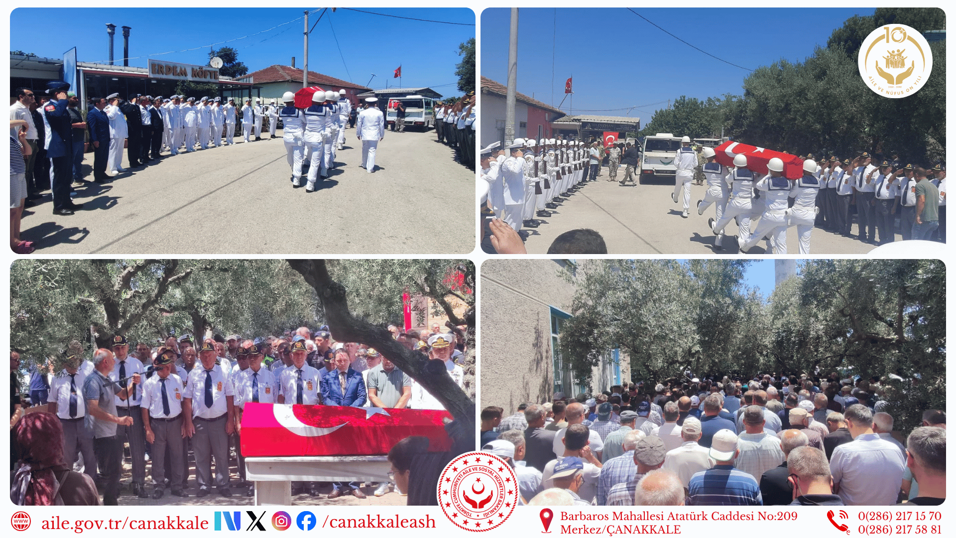 Kıbrıs Gazimiz Mehmet IŞIK Son Yolculuğuna Uğurlandı