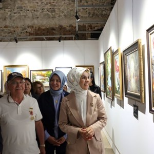 Bakanımız Göktaş, Vakıfbank'ın "İrade Bizim Zafer Bizim Sergisi"ne katıldı - fotoğraf 12