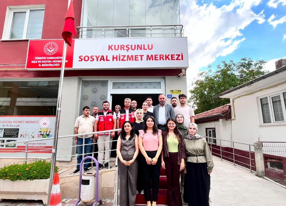 İl Müdürlüğümüze Bağlı Kurşunlu Sosyal Hizmet Merkezi Müdürlüğüne Ziyaret