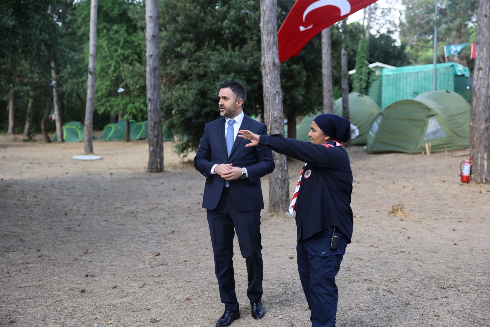 İl Müdürümüz Sn. Ömer Turan, Türkiye İzcilik Federasyonu Beykoz Kamp ve Eğitim Merkezi Yürütme Kurulu Başkanı Sn. Süheyla Derindere ile Bir Araya Geldi