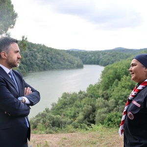 İl Müdürümüz Sn. Ömer Turan, Türkiye İzcilik Federasyonu Beykoz Kamp ve Eğitim Merkezi Yürütme Kurulu Başkanı Sn. Süheyla Derindere ile Bir Araya Geldi - fotoğraf 1