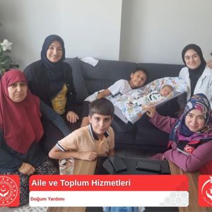 Doğum Yardımından Faydalanan Ailelerimize Hane Ziyareti - fotoğraf 1