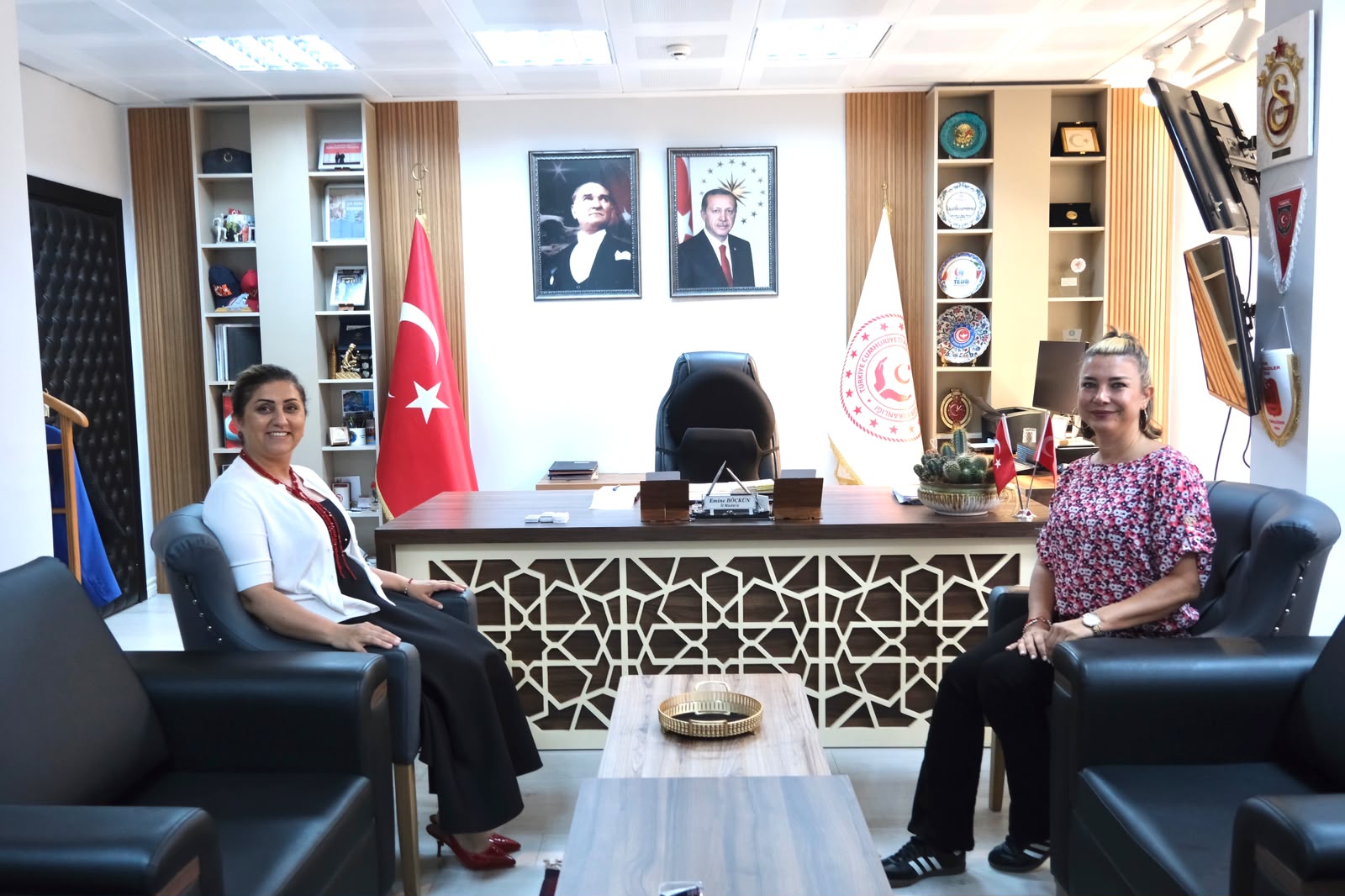 Sosyal Hizmet Alanında İş Birliği ve Değerlendirme Görüşmesi