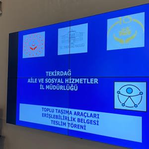 Tekirdağ Büyükşehir Belediyesine Ait 10 Toplu Taşıma Aracına Erişilebilirlik Belgesi Takdim Edildi - fotoğraf 4
