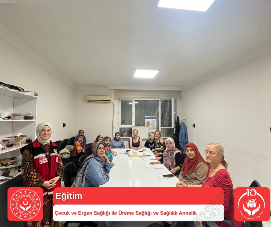 Bandırma Aile Destek Merkezi Kursiyerlerine Sağlık Eğitimi