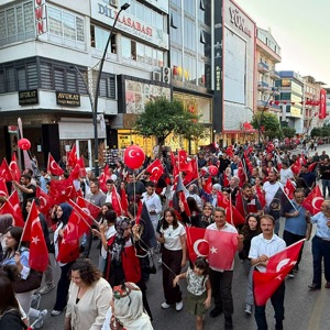 15 Temmuz Demokrasi ve Millî Birlik Günü’nün 10. yılı kapsamında düzenlenen Millî Birlik ve Beraberlik Yürüyüşüne katılım sağladık. - fotoğraf 6