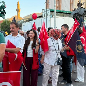 15 Temmuz Demokrasi ve Millî Birlik Günü’nün 10. yılı kapsamında düzenlenen Millî Birlik ve Beraberlik Yürüyüşüne katılım sağladık. - fotoğraf 9