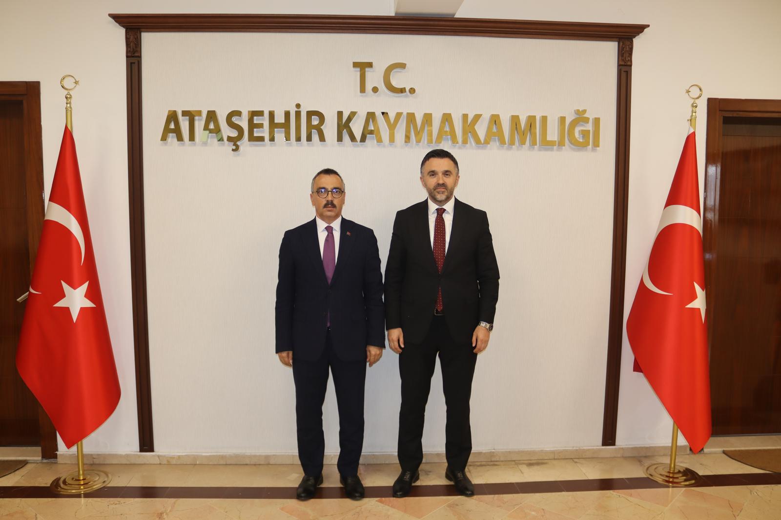 İl Müdürümüz Sn. Ömer Turan, Ataşehir Kaymakamı Sayın Eren Arslan’a Hayırlı Olsun Ziyaretinde Bulundu