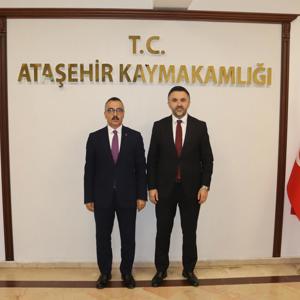 İl Müdürümüz Sn. Ömer Turan, Ataşehir Kaymakamı Sayın Eren Arslan’a Hayırlı Olsun Ziyaretinde Bulundu - fotoğraf 1