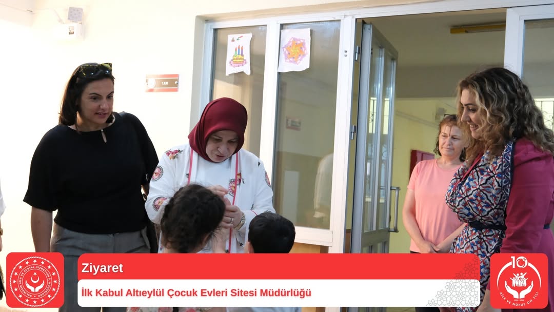 Hanımefendi Sayın Şenay USTAOĞLU ve Protokol Eşlerinden Çocuklarımıza Anlamlı Ziyaret