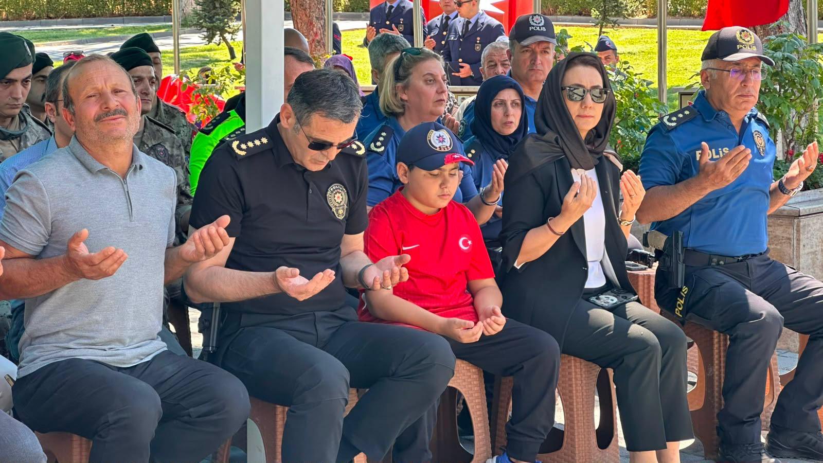 Şehidimiz Polis Memuru Taha Uluçay Dualarla Anıldı