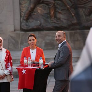 15 Temmuz Demokrasi ve Millî Birlik Günü Yürüyüşü Coşkuyla Gerçekleştirildi - fotoğraf 4