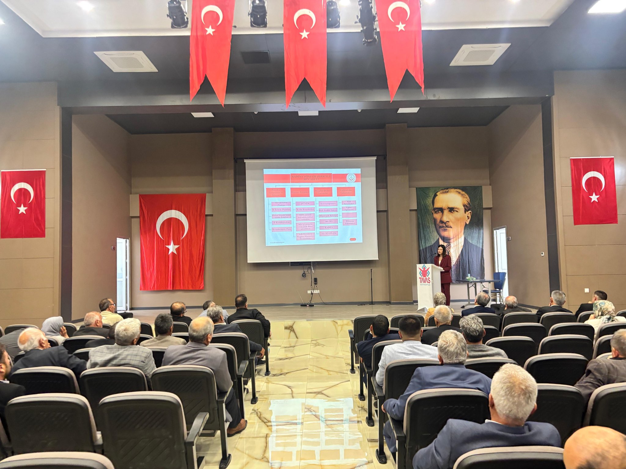Muhtarlara Yönelik Kadına Yönelik Şiddetle Mücadele Eğitimi Gerçekleştirildi