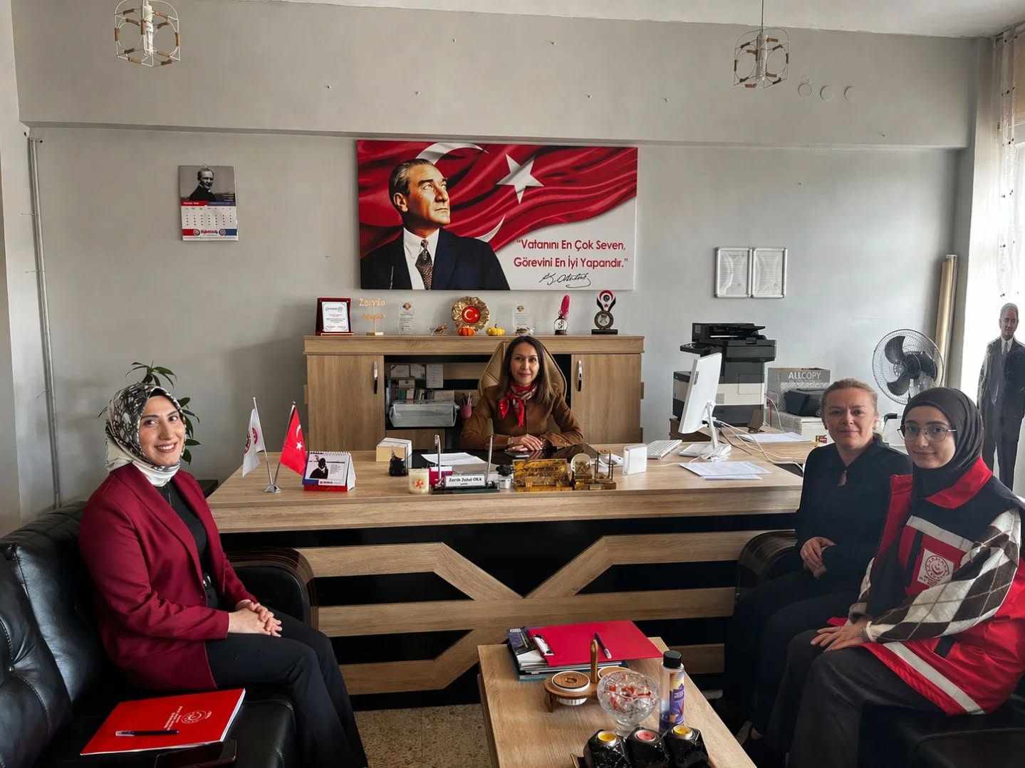 Aile ve Toplum Temelli Sosyal Destek Modeli Kapsamında İlçemizde Yürütülecek Çalışmalar Hakkında İlgili Okullarımızda Ziyaret Gerçekleştirildi