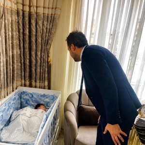Aile ve Gençlik Fonundan Yararlanan Genç Çiftimize Ziyaret - fotoğraf 1