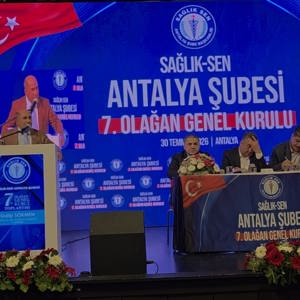 İl Müdürümüz Galip SÖKMEN, Sağlık-Sen Antalya Şubesi 7. Olağan Genel Kuruluna Katıldı - fotoğraf 6